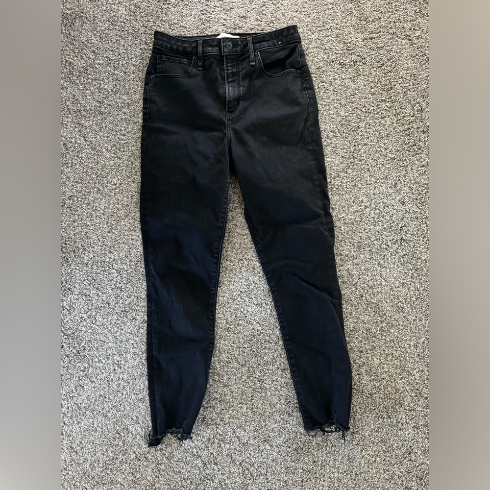 Abercrombie and Fitch Curve Love High Rise Super Skinny Ankle Jeans